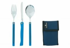 Couverts Ferrino Cutlery Foldable Travel Gris
