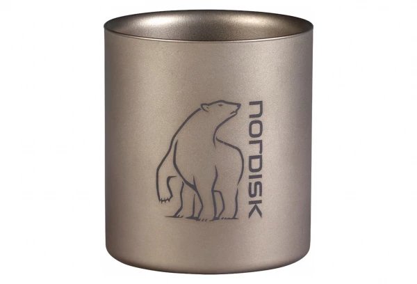 Mug Nordisk Titane Double Paroi 220ml Sans Anse Gris 3 Mug Nordisk Titane Double Paroi 220ml Sans Anse Gris