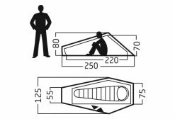 Tente 1 Personne Nordisk Lofoten 1 ULW Vert -Sortie de tente unnamed file 143