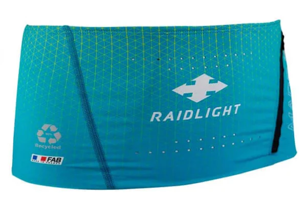 Ceinture Raidlight Stretch 4 Pockets France Bleu Vert 4 Ceinture Raidlight Stretch 4 Pockets France Bleu Vert – Image 2