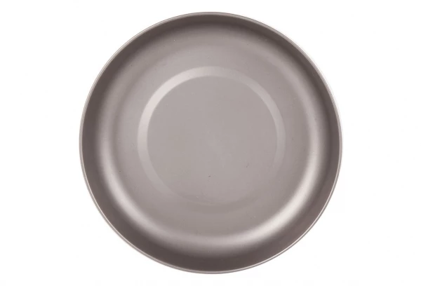 Assiette De Camping Lifeventure En Titane Gris 3 Assiette De Camping Lifeventure En Titane Gris