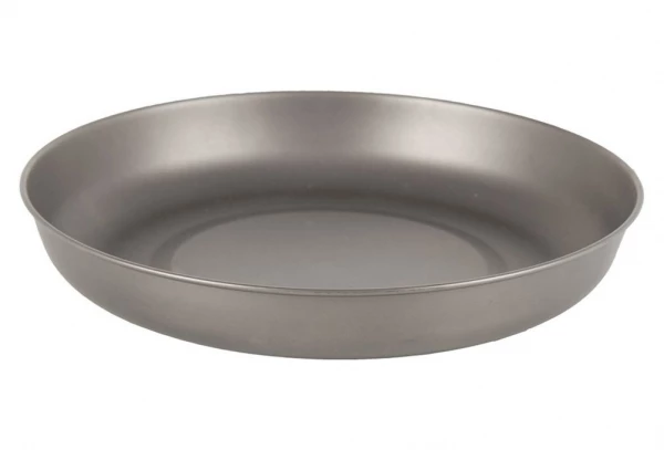 Assiette De Camping Lifeventure En Titane Gris 4 Assiette De Camping Lifeventure En Titane Gris – Image 2