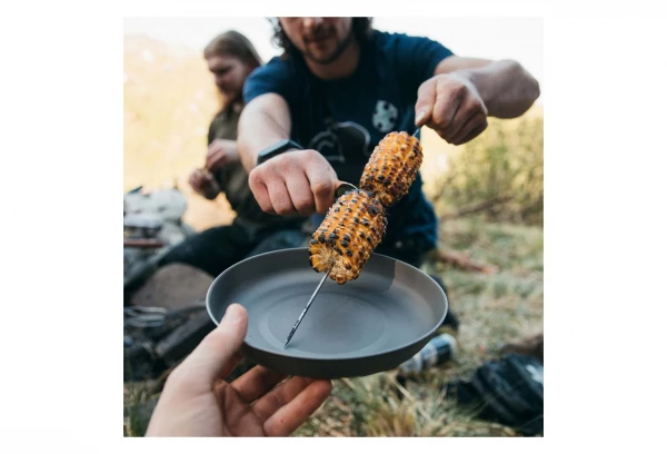 Assiette De Camping Lifeventure En Titane Gris 5 Assiette De Camping Lifeventure En Titane Gris – Image 3