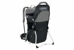 Sac Porte-Bébé Vaude Shuttle Base Noir Rouge