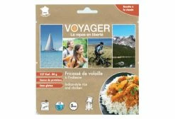 Repas Lyophilisé Voyager Poulet à L'Indienne Et Son Riz 80g