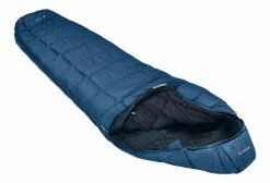 Sac De Couchage Vaude Sioux 400 SYN Bleu Zip Droit