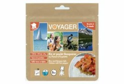 Repas Lyophilisé Voyager Riz Poulet Basquaise Piment D'espelette 80g