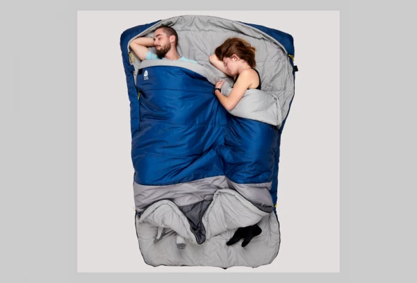 Sac De Couchage Sierra Designs Twin Lakes Duo 20° Bleu 6 Sac De Couchage Sierra Designs Twin Lakes Duo 20° Bleu – Image 4