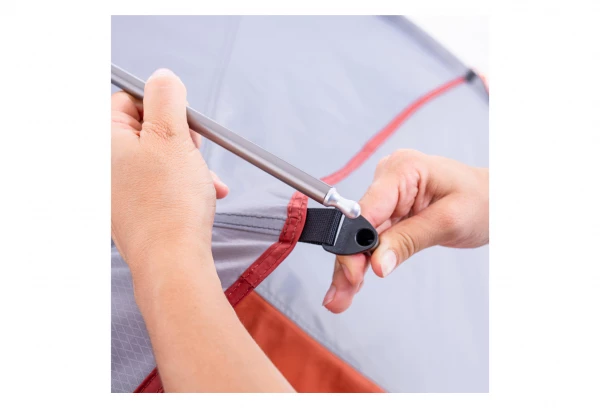 Tente Forclaz Trek 500 Autoportante 3 Personnes Gris Orange 8 Tente Forclaz Trek 500 Autoportante 3 Personnes Gris Orange – Image 6