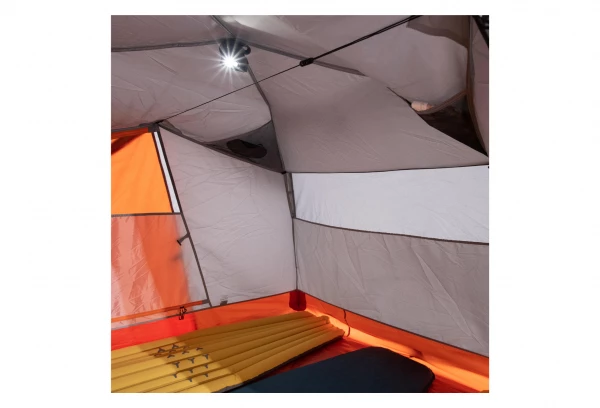 Tente Forclaz Trek 500 Autoportante 3 Personnes Gris Orange 10 Tente Forclaz Trek 500 Autoportante 3 Personnes Gris Orange – Image 8