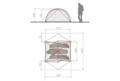Tente 2-3 Personnes Vaude Space Seamless Vert 7 Tente 2-3 Personnes Vaude Space Seamless Vert -Sortie de tente unnamed file 2254