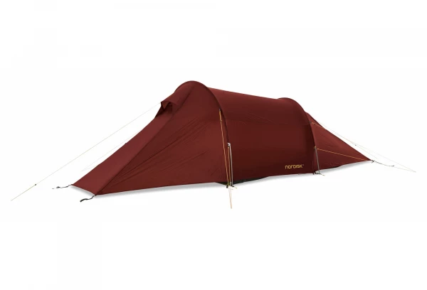 Tente 2 Personnes Nordisk Halland 2 LW Rouge 4 Tente 2 Personnes Nordisk Halland 2 LW Rouge – Image 2