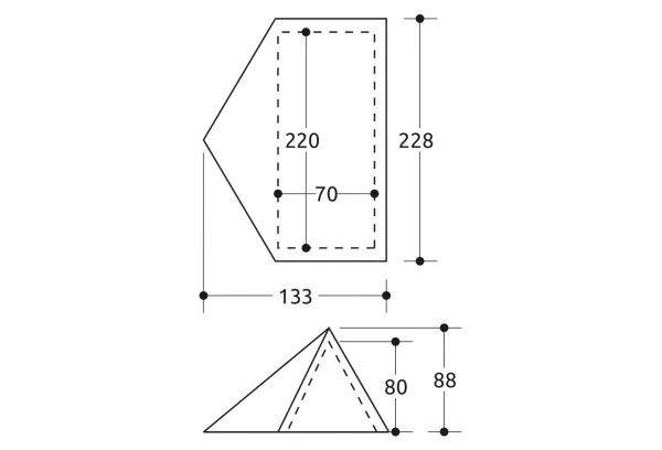 Tente Camp Minima 1 Evo 6 Tente Camp Minima 1 Evo – Image 4