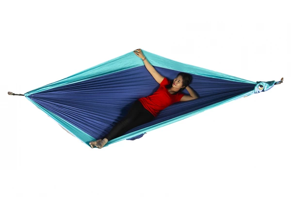 Hamac Ticket To The Moon King Size Bleu 5 Hamac Ticket To The Moon King Size Bleu – Image 3