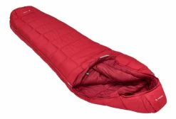 Sac De Couchage Femme Vaude Sioux 800 SYN Zip Gauche Rouge
