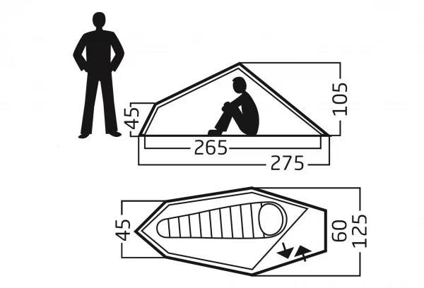 Tente Nordisk Svalbard 1 Personne PU Vert 11 Tente Nordisk Svalbard 1 Personne PU Vert – Image 9