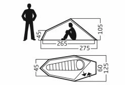 Tente Nordisk Svalbard 1 Personne PU Vert -Sortie de tente unnamed file 3197