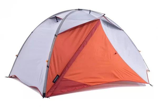 Tente Forclaz Trek 500 Autoportante 2 Personnes Gris Orange 3 Tente Forclaz Trek 500 Autoportante 2 Personnes Gris Orange