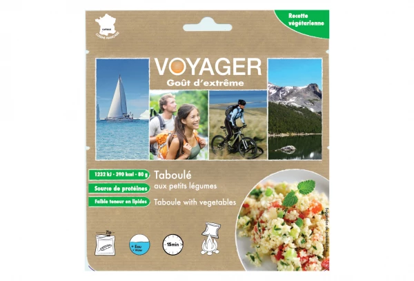 Repas Lyophilisé Voyager Taboulé Aux Petits Légumes 80g 3 Repas Lyophilisé Voyager Taboulé Aux Petits Légumes 80g