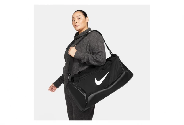 Sac De Sport Nike Brasilia 9.5 Medium Noir 7 Sac De Sport Nike Brasilia 9.5 Medium Noir – Image 5