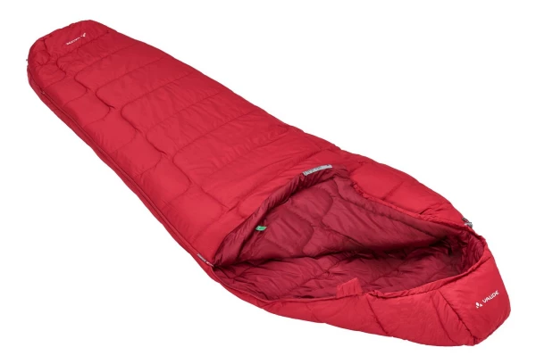 Sac De Couchage Vaude Sioux 400 SYN Rouge Zip Gauche 3 Sac De Couchage Vaude Sioux 400 SYN Rouge Zip Gauche