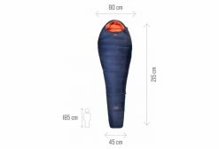 Sac De Couchage Millet LIGHT DOWN -5° Bleu 8 Sac De Couchage Millet LIGHT DOWN -5° Bleu -Sortie de tente unnamed file 454