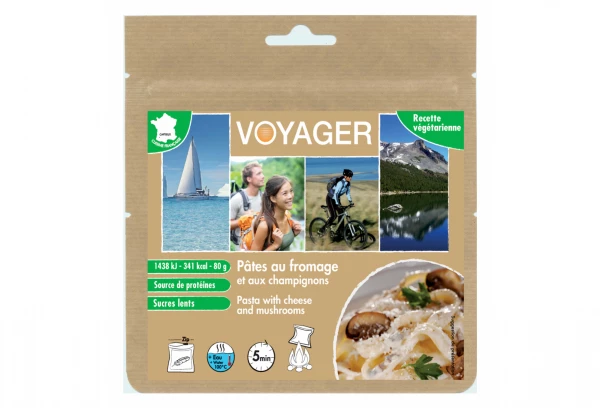 Repas Lyophilisé Voyager Pâtes Au Fromage Et Aux Champignons 80g 3 Repas Lyophilisé Voyager Pâtes Au Fromage Et Aux Champignons 80g