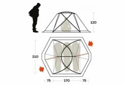 Tente Ferrino Svalbard 3.0 Orange -Sortie de tente unnamed file 573
