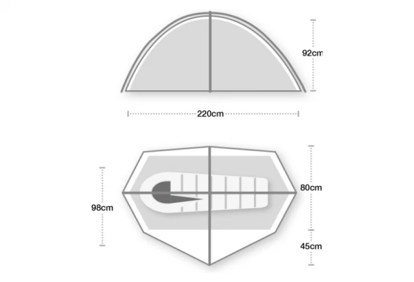 Tente Autoportante Wild Country Terra Nova Helm Compact 1 P 5 Tente Autoportante Wild Country Terra Nova Helm Compact 1 P – Image 3