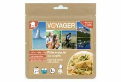 Repas Lyophilisé Voyager Pâtes Et Poulet Aux Courgettes 125g