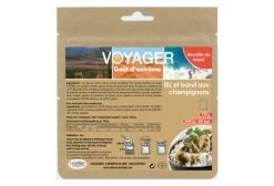 Repas Lyophilisé Voyager Boeuf Aux Champignons Et Son Riz Kraft 125g