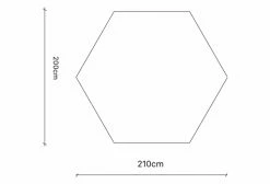 Tapis De Tente Samaya Equipment Footprint 2.5 Gris -Sortie de tente unnamed file 714