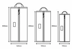 Trousses De Rangement Restrap Travel Packs Noir -Sortie de tente unnamed file 749