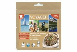 Repas Lyophilisé Voyager Lentilles Au Jambon Et Petits Légumes 125g