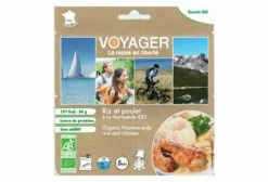 Repas Lyophilisé Voyager Riz Et Poulet à La Normande BIO 80g
