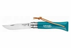 Couteau Opinel N°06 Baroudeur Turquoise